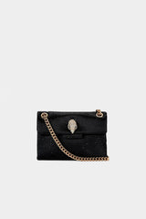 Kurt Geiger Mini Fabric Kensington Bag - Black
