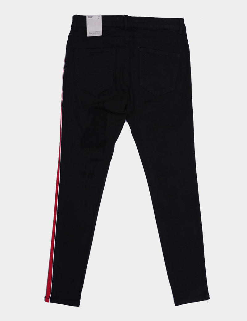 Zara Basic Mid-Rise Skinny Denim Jeans
