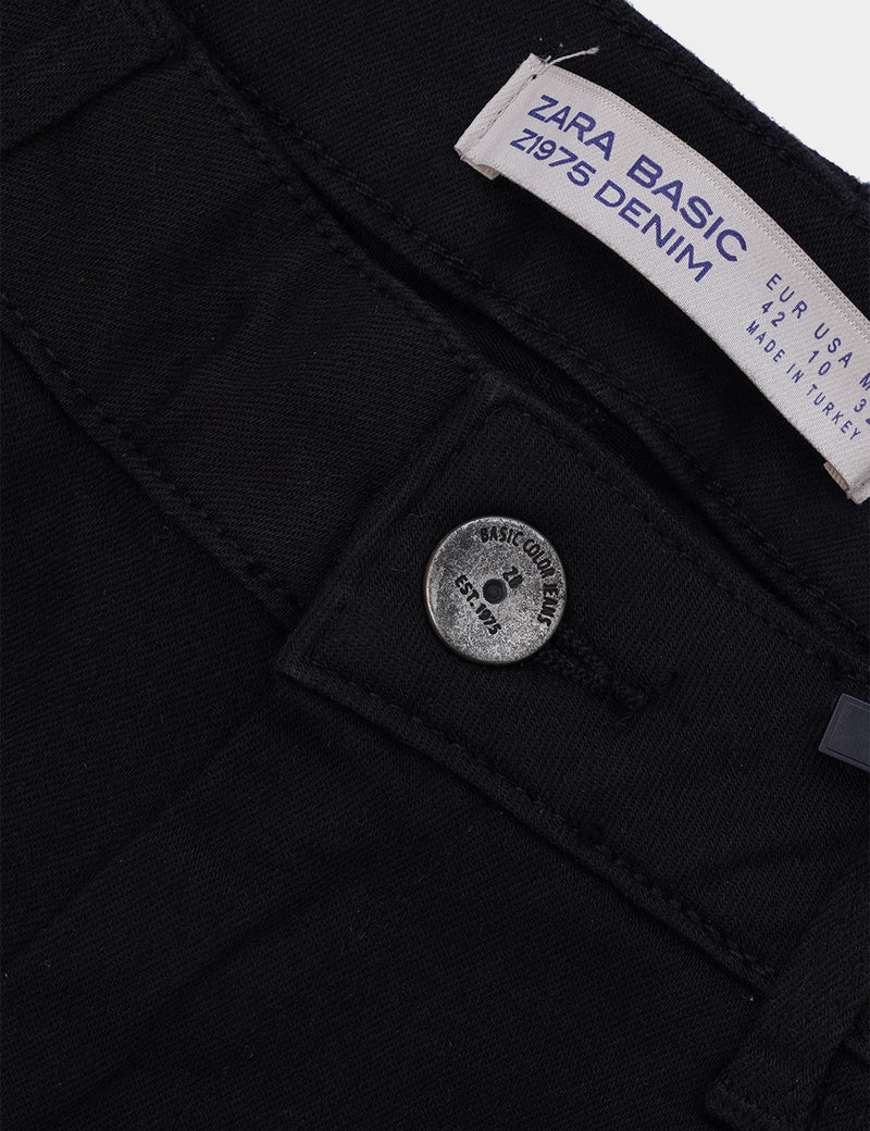 Zara Basic Mid-Rise Skinny Denim Jeans