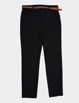 Zara High Waist Pant - Black