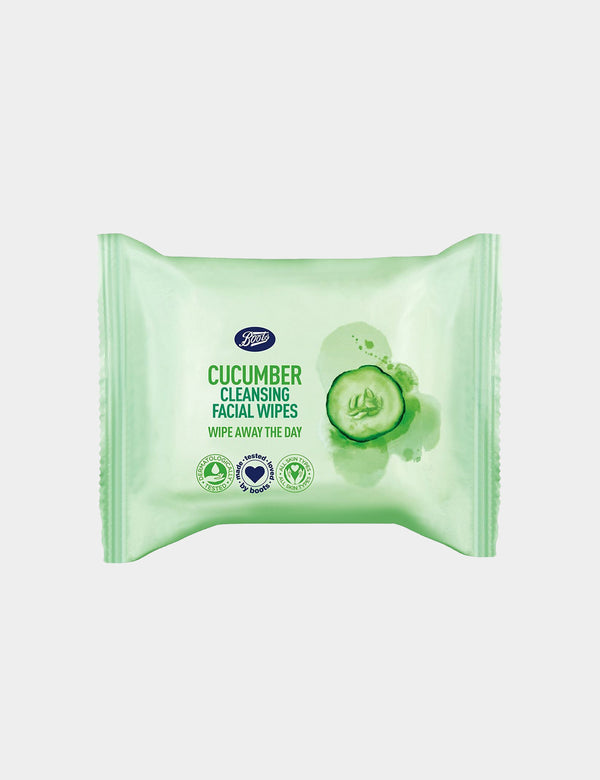 Boots Cucumber 25 Cleansing Facial Wipes