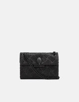 Kurt Geiger London Fabric Mini Kensington - Black