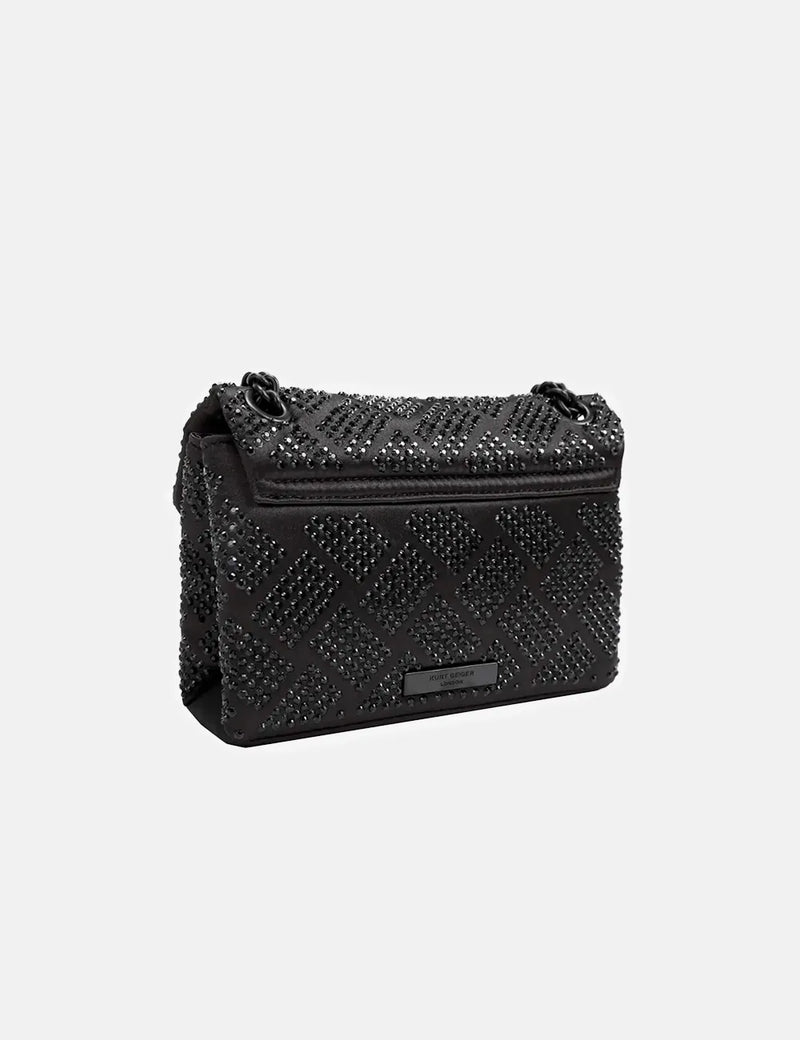 Kurt Geiger London Fabric Mini Kensington - Black
