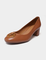 Tory Burch Chelsea 50MM Pump Nappa Leather - Royal Tan
