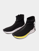 Zara Technical Fabric High-Top Sneakers