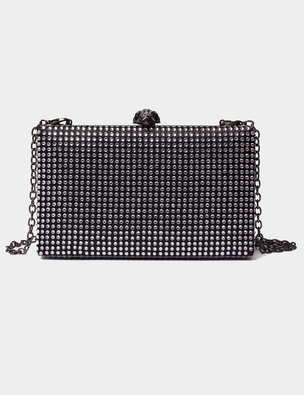 Kurt Geiger London Crystal Kensington Clutch - Black Other