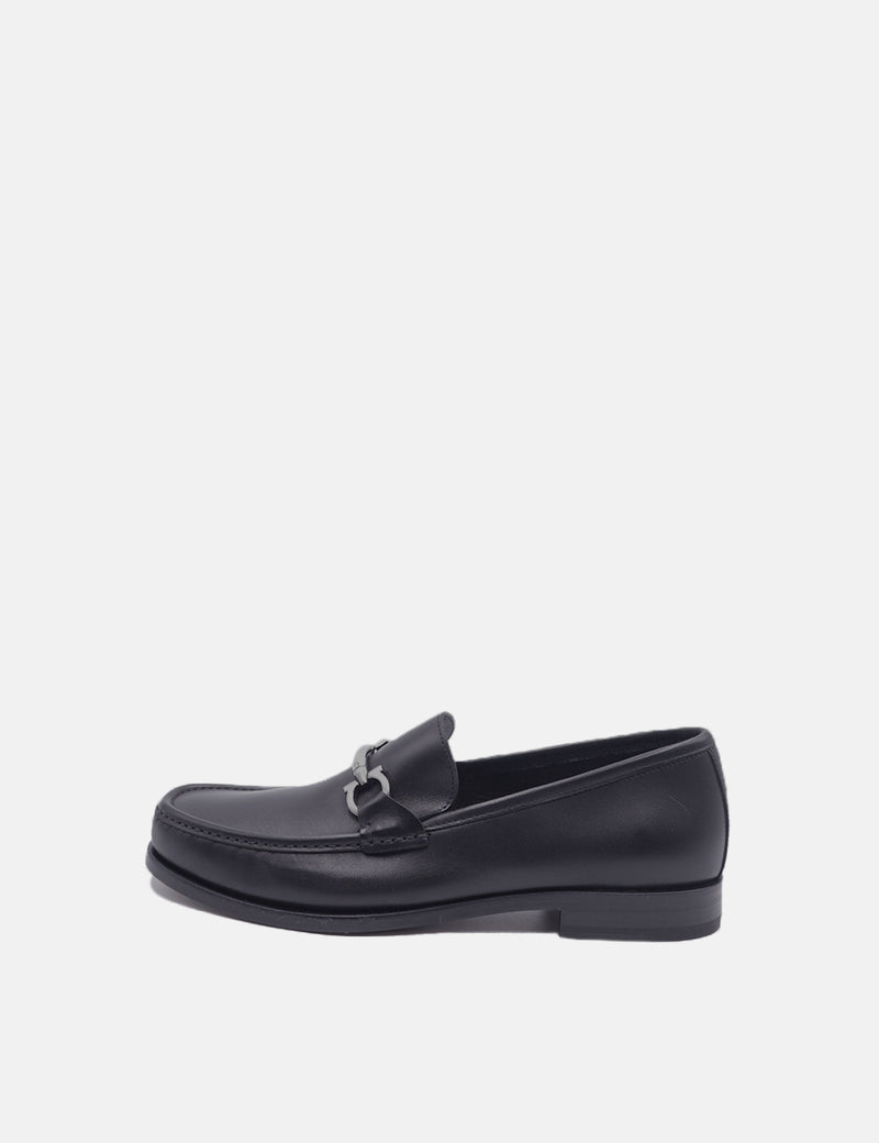 Salvatore Ferragamo ROLO 15 Nero Calf Shoes