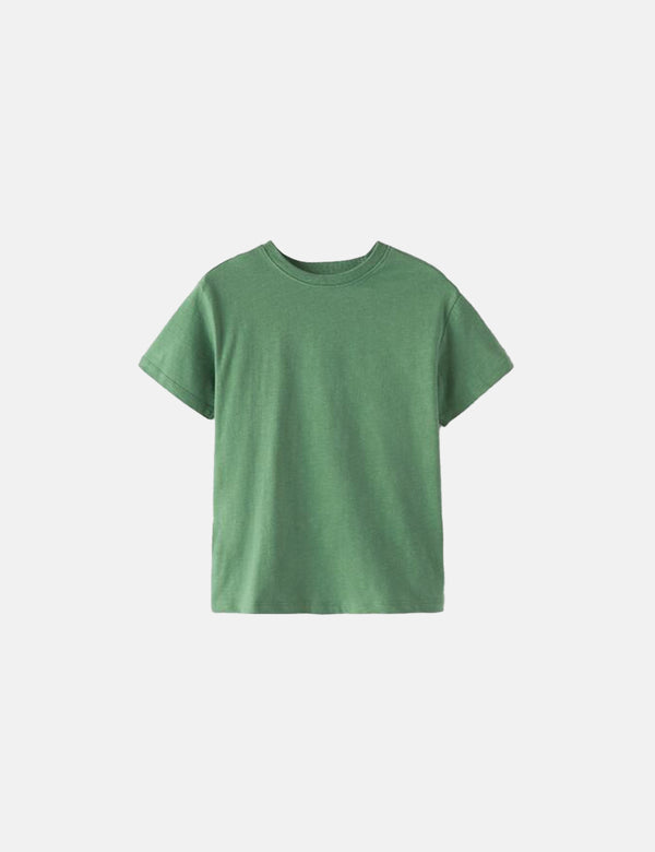 Zara Plain T-Shirt Boy Kids - Green