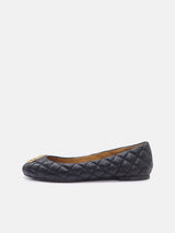 Tory Burch Chelsea Quilted Ballet Flat - Black