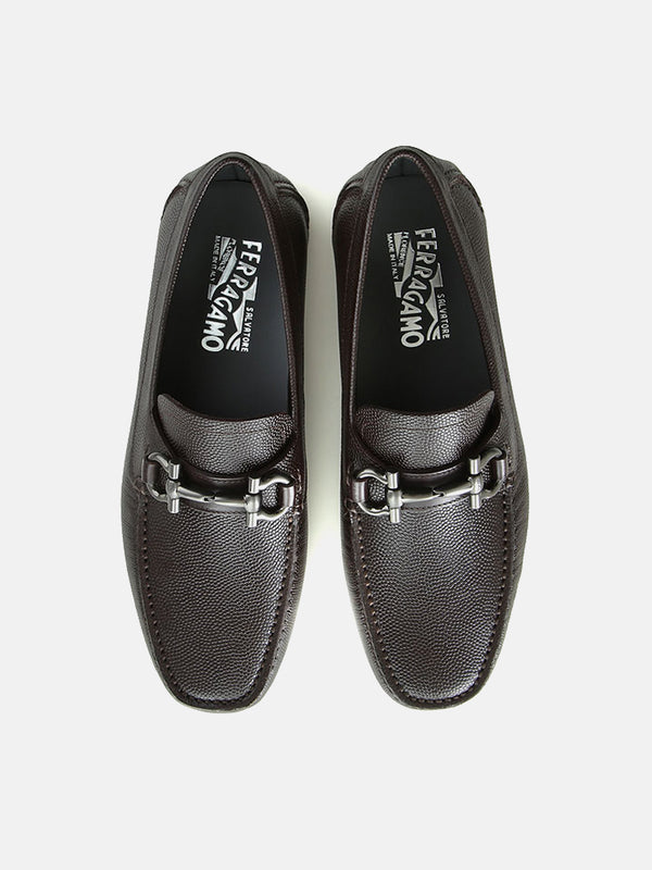 Salvatore Ferragamo Parigi Hickory Calf - Chocolate