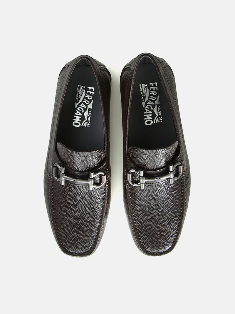 Salvatore Ferragamo Parigi Hickory Calf - Chocolate