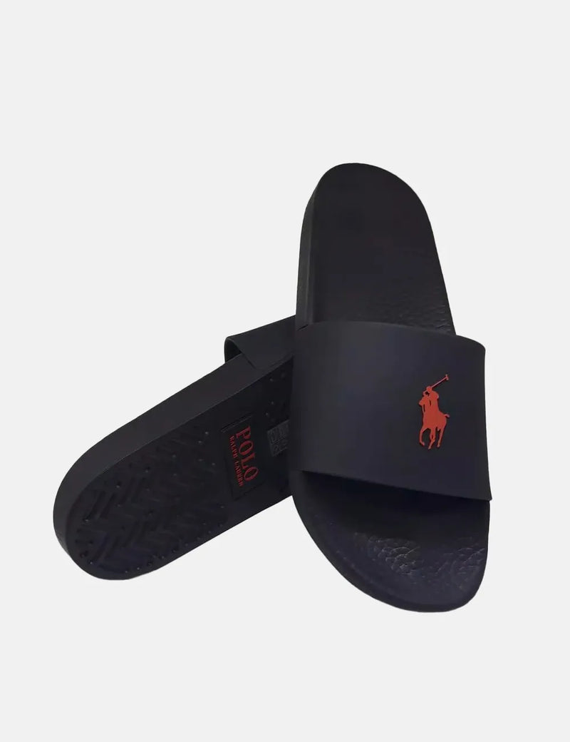 Polo Slides – Black