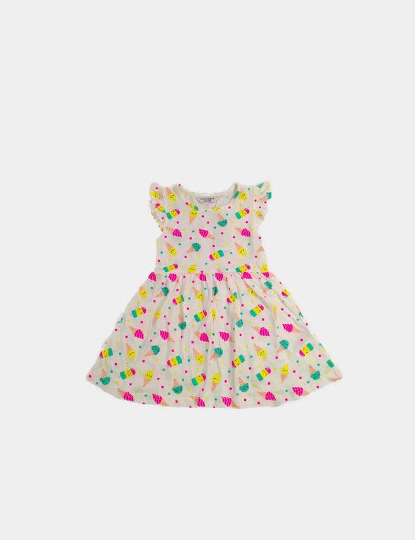 Primark - Sleeves Less Frock - (Ice Cream Cone)