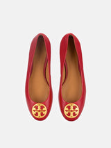 Tory Burch Chelsea Ballet Flat Tumbled Leather - Tory Red