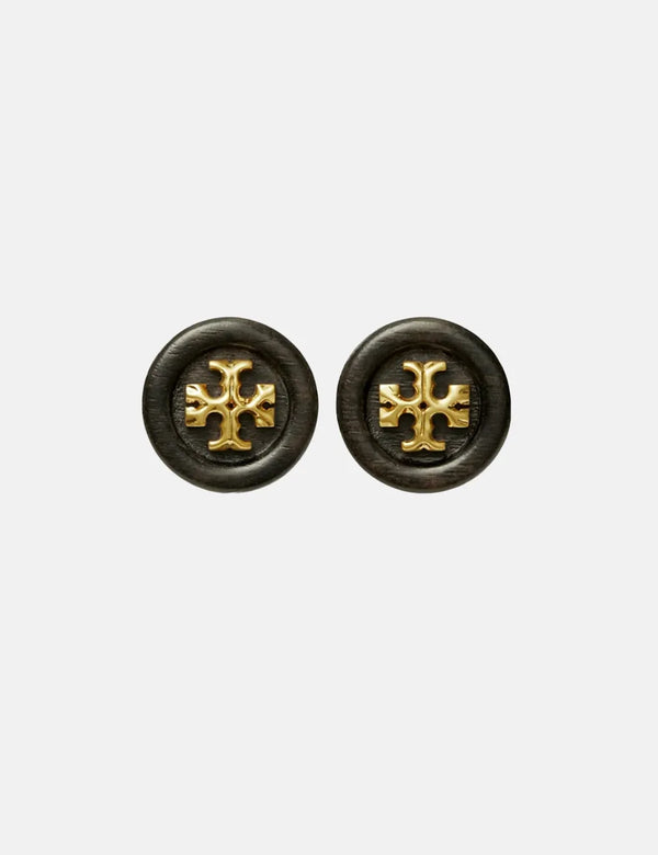 Tory Burch Roxanne Button Stud Earring