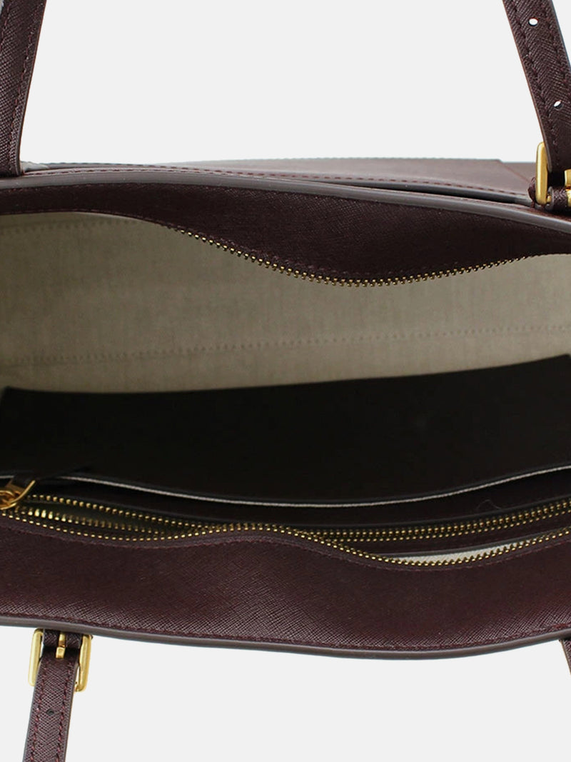 Tory Burch Emerson Small Tote Bag - Tempranillo