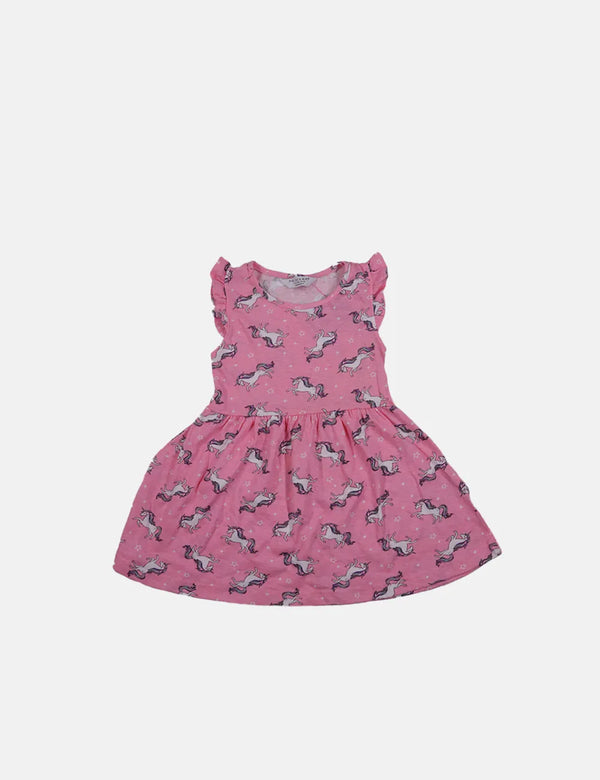 Primark Baby Girl Frock - Unicorn - Pink