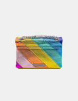 Kurt Geiger Mini Kensington Rainbow Leather Bag
