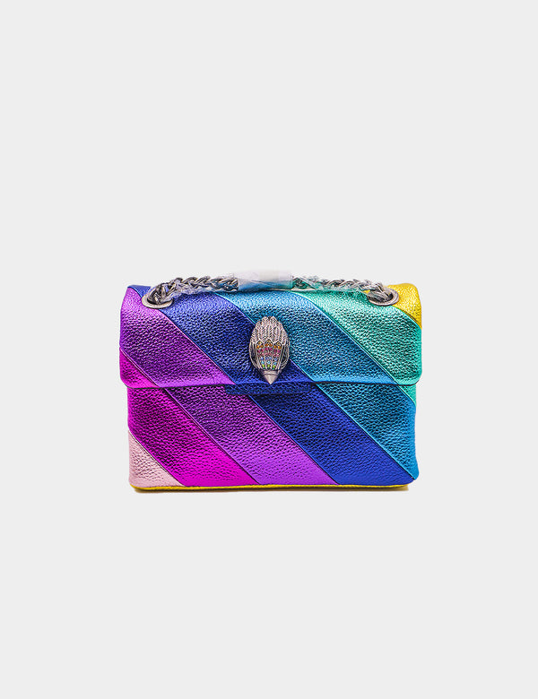 Kurt Geiger Mini Kensington Rainbow Leather Bag