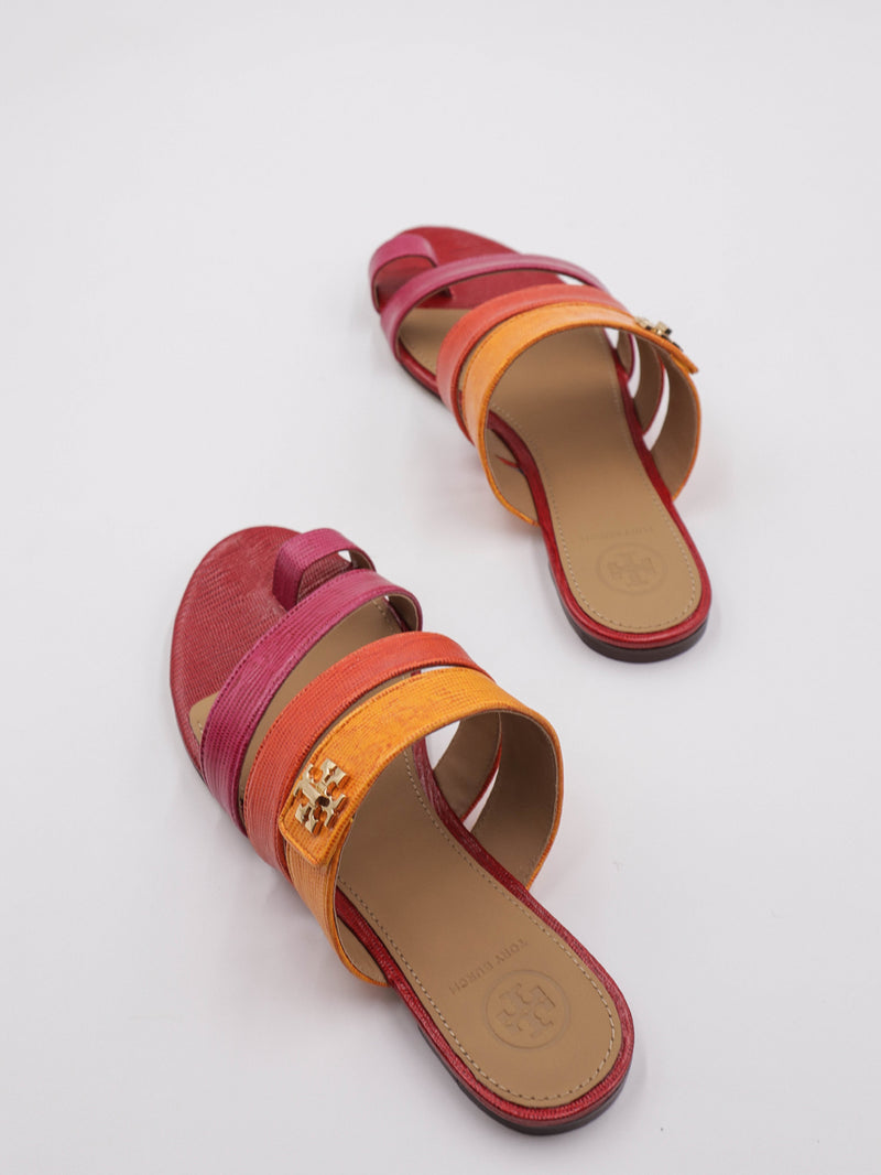 Tory Burch Kira Toe Ring Sandal Azalea - Main Image