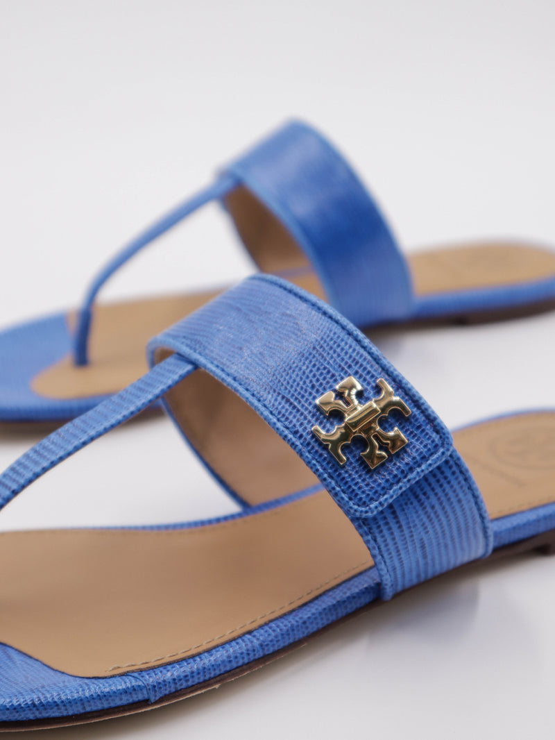 Tory Burch Kira Thong Sandal - Bright Tropical Blue