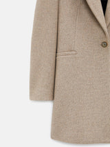 Zara Fitted Wool Blend Coat