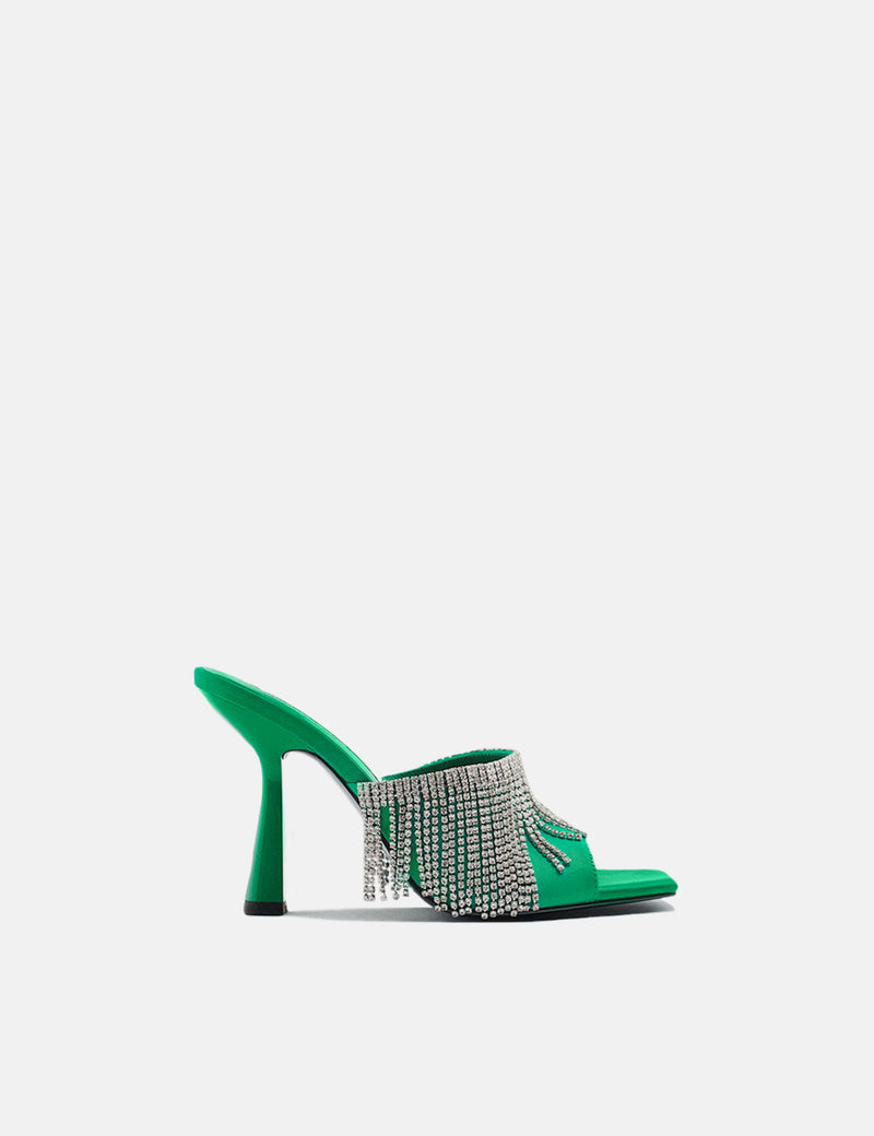 Zara Shiny High-Heel Sandals